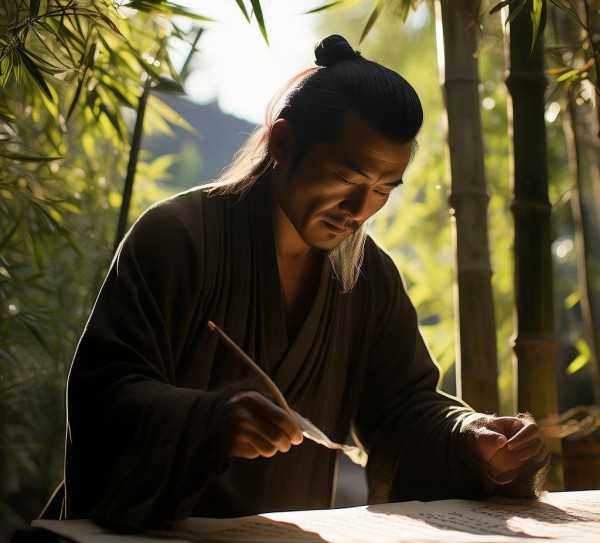 贾岛苦吟求工，文字执着的诗坛推敲传奇,贾岛推敲诗句的故事，一场关于文字的执着追求,传奇,诗意,第1张