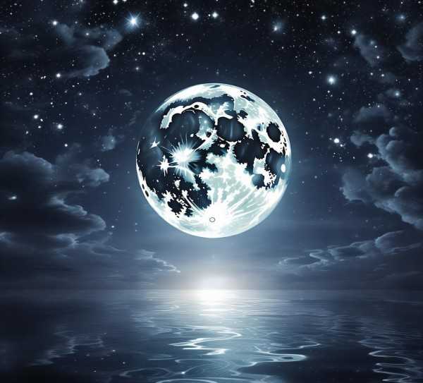 月华洒夜空，月亮的浪漫诗篇