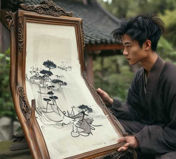 刘桢传奇，古画中的文士风采