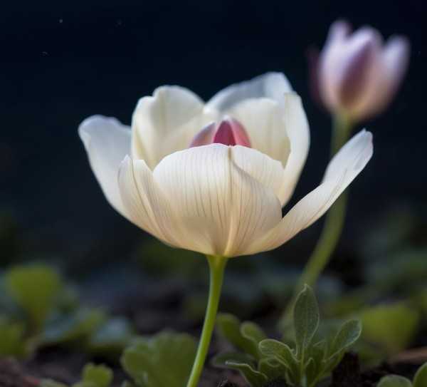 昙花绽放，瞬间永恒之美