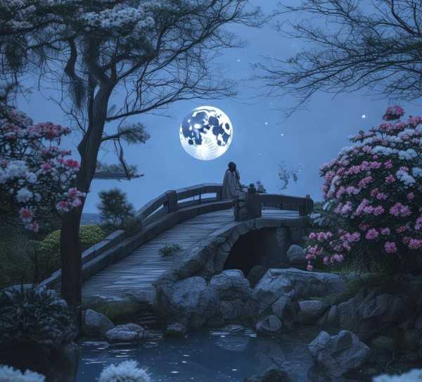 月下思乡，十五夜望月古诗韵味流长