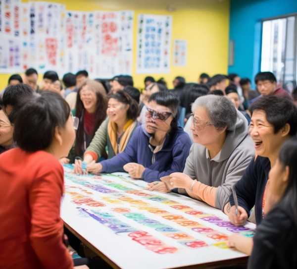 成语接力传友谊，欢乐盛宴映心灵